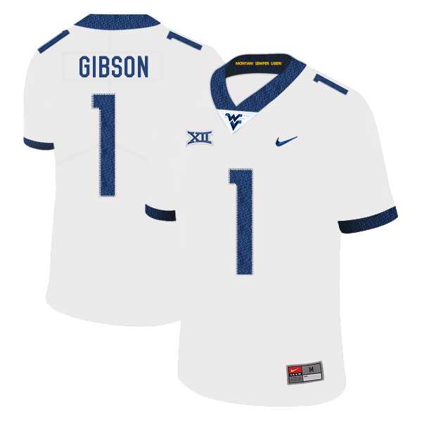 West Virginia Mountaineers 1 Shelton Gibson White College Football Jersey Dzhi,We sell and wholesale West Virginia Mountaineers 1 Shelton Gibson White College Football Jersey Dzhi on line form chian!